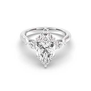 Monaco 3 Stone, Marquise Cut