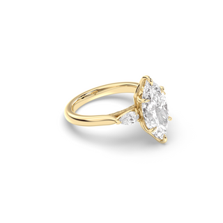 Monaco 3 Stone, Marquise Cut