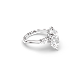 Monaco 3 Stone, Marquise Cut