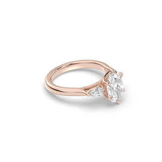 Monaco 3 Stone, Oval Cut
