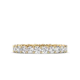 Copenhagen Moissanite Round Eternity Band - 3 ctw