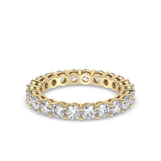 Copenhagen Moissanite Round Eternity Band - 3 ctw