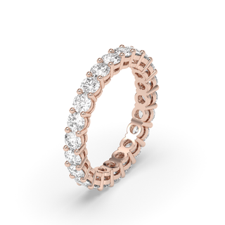 Copenhagen Moissanite Round Eternity Band - 3 ctw
