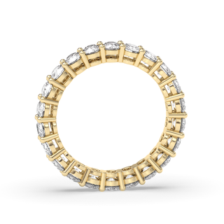 Copenhagen Moissanite Round Eternity Band - 3 ctw