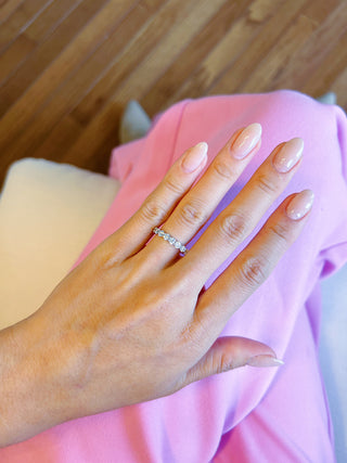 Copenhagen Moissanite Round Eternity Band - 3 ctw