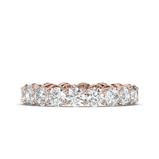 Copenhagen Lab Diamond Round Eternity Band - 4 ctw
