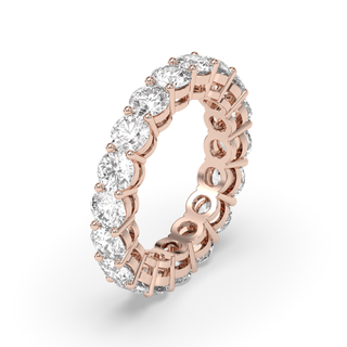Copenhagen Lab Diamond Round Eternity Band - 4 ctw
