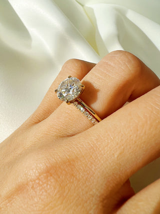 Classic Moissanite Eternity Pavè Band 2mm