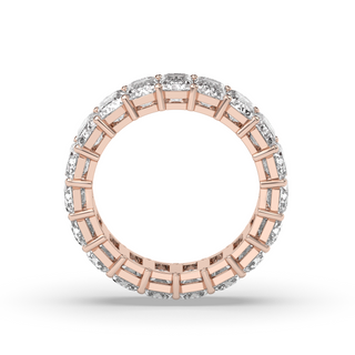 Athens Emerald Cut Lab Diamond Eternity Band