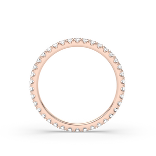Classic Moissanite Eternity Pavè Band 2mm