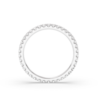 Classic Moissanite Eternity Pavè Band 2mm