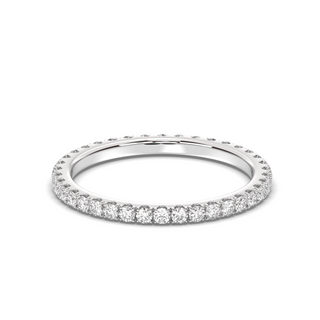 Classic Moissanite Eternity Pavè Band 2mm