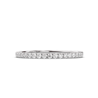 Classic Moissanite Eternity Pavè Band 2mm