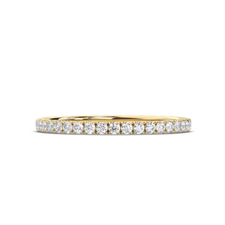 Classic Moissanite Eternity Pavè Band 2mm
