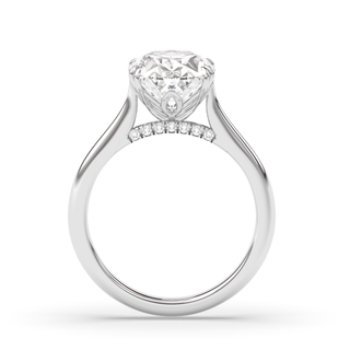 Amsterdam Lotus Prong, Oval Cut