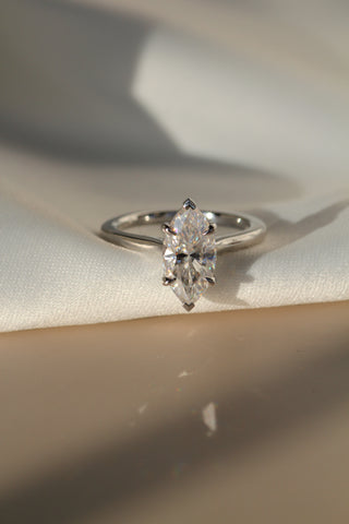 Porto Solitaire, Marquise Cut