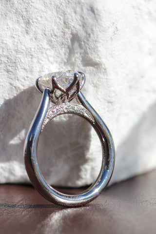 Monaco Oval Solitaire