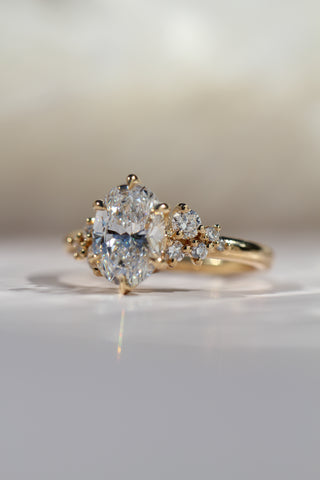 Montreal Ring, Oval Cut