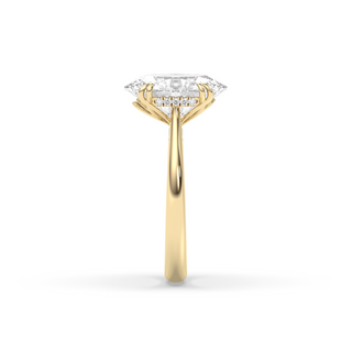 Amsterdam Lotus Prong, Oval Cut