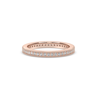 Vintage Monaco Lab Diamond Wedding Band