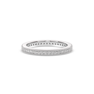 Vintage Monaco Lab Diamond Wedding Band