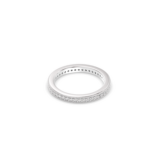 Vintage Monaco Lab Diamond Wedding Band