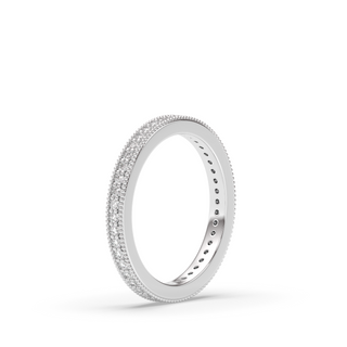 Vintage Monaco Lab Diamond Wedding Band