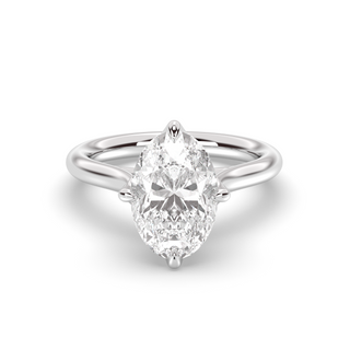 Atlas North South Solitaire, Oval Cut