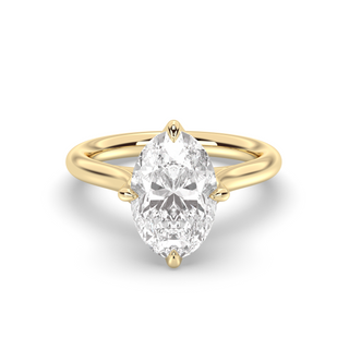 Atlas North South Solitaire, Oval Cut
