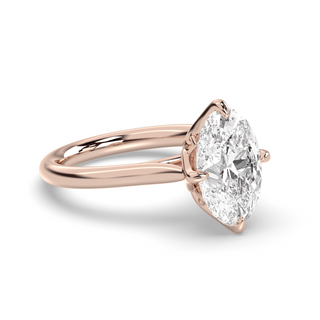 Atlas North South Solitaire, Oval Cut