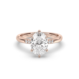 Vintage Monaco Trio Pavè, Oval Cut