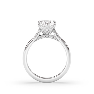 Vintage Monaco Trio Pavè, Oval Cut