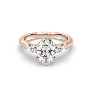 Monaco 3 Stone, Oval Cut