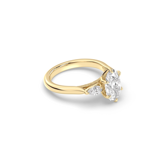 Monaco 3 Stone, Oval Cut