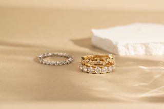 Chantilly Lace Ring, Half Eternity