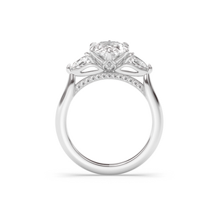 Vintage Monaco 3 Stone, Oval Cut