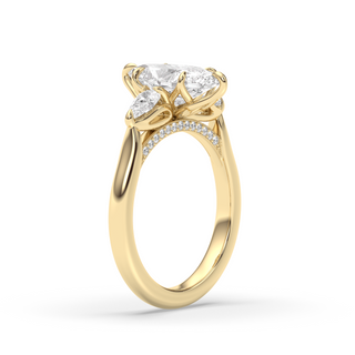 Vintage Monaco 3 Stone, Marquise Cut