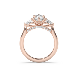 Vintage Monaco 3 Stone, Marquise Cut