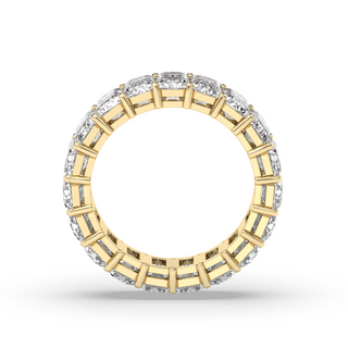 Athens Emerald Cut Lab Diamond Eternity Band