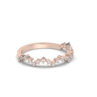 Chantilly Lace Ring, Half Eternity