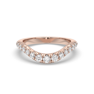 The Drip Pavè Wedding Band Lab Diamond