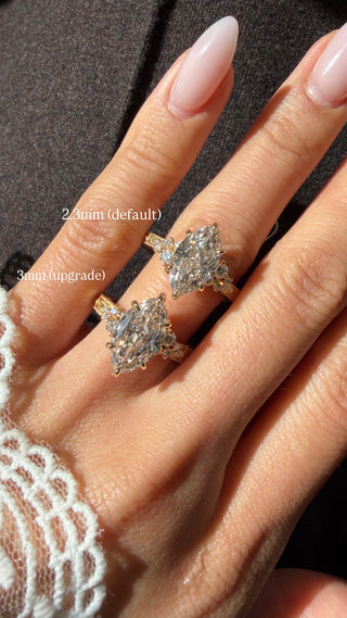 Vintage Montreal Ring, Marquise Cut