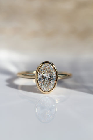 Sicily Bezel, Oval Cut