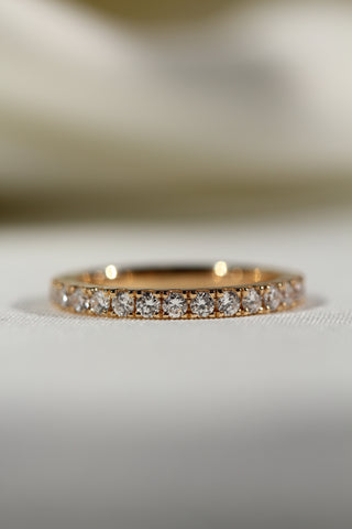 Classic Lab Diamond Eternity Pavè Band