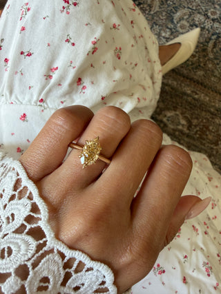 2.09 Golden Honey Marquise Vintage Monaco