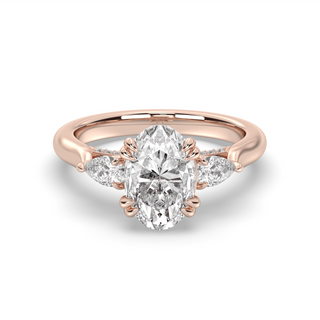 Vintage Amsterdam 3 Stone, Oval Cut