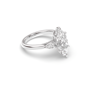 Vintage Monaco 3 Stone, Marquise Cut