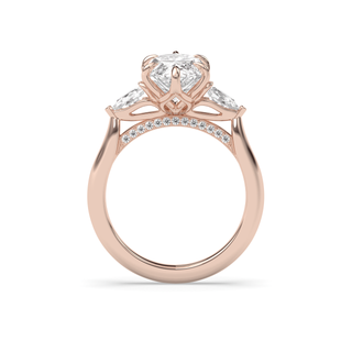Vintage Monaco 3 Stone, Marquise Cut
