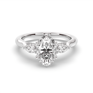 Vintage Monaco 3 Stone Oval