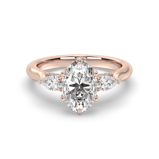 Vintage Monaco 3 Stone Oval
